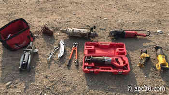 Stolen catalytic converters found, 2 detained in Merced