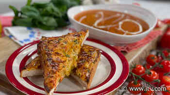 Soup and a posh toastie... perfect food for the grey weather! - ITV News