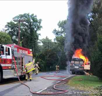 Fire destroys "Let's Goat Buffalo" bus