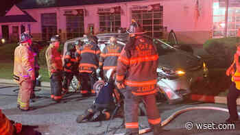 1 extricated, 2 treated in Forest tractor-trailer crash - WSET