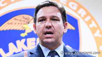 DeSantis Says Feds Slashing Florida's Share of Monoclonal Antibody Treatments