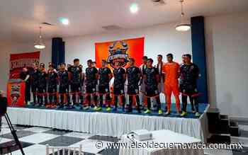Se presenta en Cuernavaca el equipo de futbol Escorpiones FC - El Sol de Cuernavaca