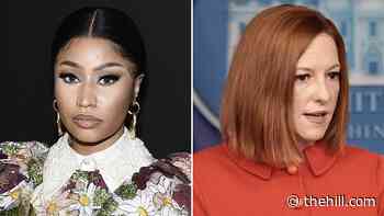 Psaki says White House offered 'early stage call' to Nicki Minaj