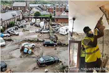 Merksemse leerlingen helpen na overstromingen in Wallonië: “Ik wist niet dat het zó erg was”