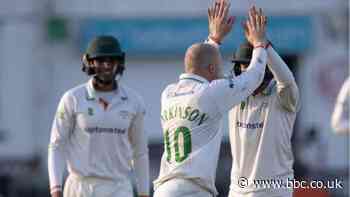 County Championship Division Two & Three round-up: Leicestershire wrap up late win over Sussex after victories for Glos, Kent & Middx