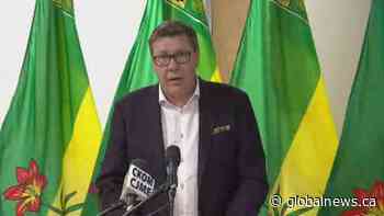 Saskatchewan premier announces mask order, proof of vaccination policy