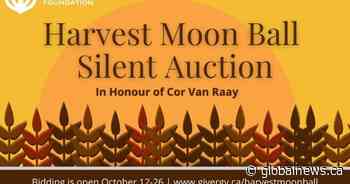 Harvest Moon Ball Silent Auction, supported by Global Lethbridge