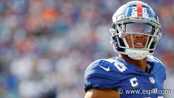 Giants RB Barkley active Thursday against WFT