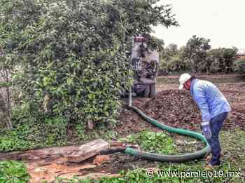 Desazolva CEASPUE fosas sépticas en San Mateo Coatepec - Paralelo 19