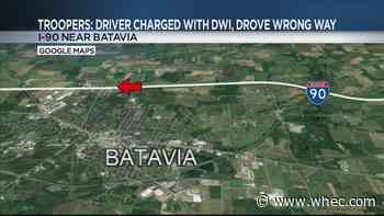 Honeoye man accused of wrong-way driving on Thruway in Batavia while drunk