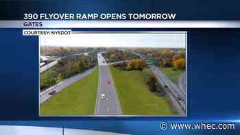 390 flyover ramp to open to traffic Friday morning