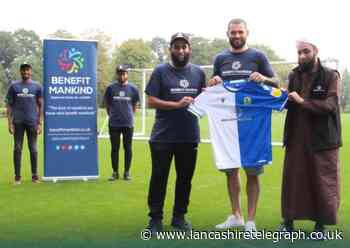 Blackburn Rovers donate football kits to Syrian refugee children
