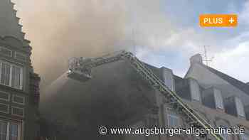 Wieder Rauch in Karolinenstraße: Darum hat die Feuerwehr solche Schwierigkeiten - Augsburger Allgemeine