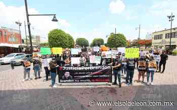 [VIDEO] Marchan y exigen justicia para Brandon Velázquez en leon gto despedazado Silao-león - El Sol de León
