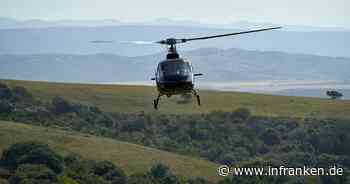 Rettungshubschrauber über Kreis Bamberg: Autofahrer (19) landet im Graben und wird schwer verletzt