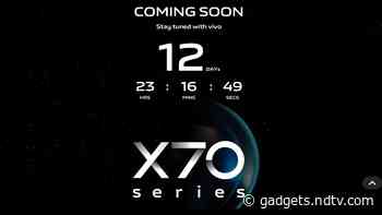 Vivo X70, Vivo X70 Pro, Vivo X70 Pro+ India Launch Confirmed for September 30