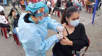 Trujillo: comerciantes de mercados son vacunados contra la COVID-19 - La República Perú