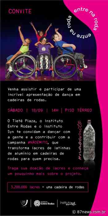 Tiete Plaza Shopping recebe apresentação de Dança em Cadeira de Rodas - http://www.87news.com.br/