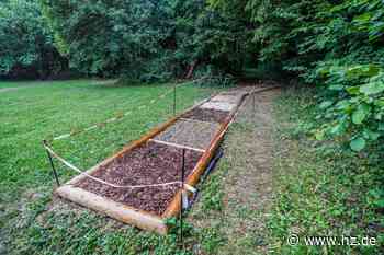 Barfußpfad: Wann die neue Attraktion beim Naturfreundehaus in Giengen eingeweiht wird - Heidenheimer Zeitung
