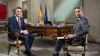 Pedro Sánchez abre el curso político con una entrevista en directo en TVE - La Vanguardia