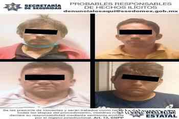 En Cuautitlan Izcalli caen cuatro en poder de la justicia por intento de robo de vehiculo - Noticias de Texcoco