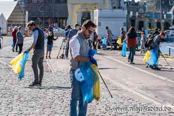Burgers verzamelen zwerfvuil tijdens World Cleanup Day
