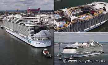 World's largest cruise ship the Wonder of the Seas completes sea trials - and will debut in 2022