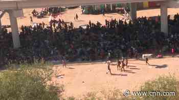 Aerial video shows shocking reality at the Texas border