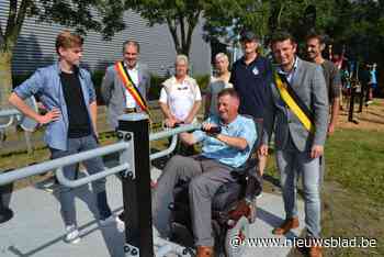 Fitnesstoestellen bieden iedereen de kans om aan Hoge Wal outdoor zijn fysieke conditie bij te spijkeren