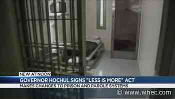 Gov. Hochul signs 'Less is More Act'