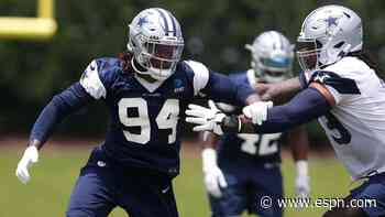 Cowboys OL Nsekhe hospitalized, out Sunday