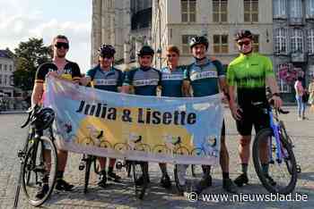 Toon Pellegrims zamelt bijna 5.000 euro in voor KOTK met fietstocht langs Belgische landsgrens