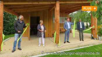 Ein "grünes Klassenzimmer" ist die neue Attraktion im Kreismustergarten