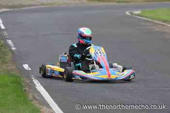 Stockton go-kart racer competing in Formula Woman competition