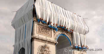 Wrapped Arc de Triomphe Is Christo’s Fleeting Gift to Paris