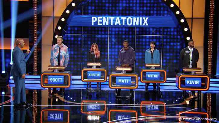 Watch Pentatonix Make Their ‘Celebrity Family Feud’ Debut: ‘Y’all Can Sing!’