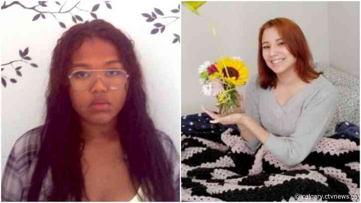 Calgary police search for 2 missing teen girls who may be together