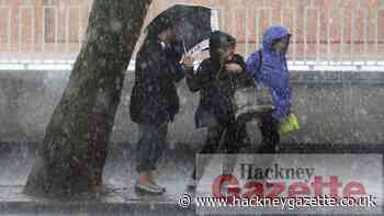 Met Office issues yellow warning for heavy showers in London - Hackney Gazette