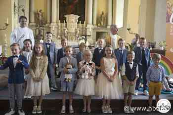 27 eerstecommunicanten worden kleine leerlingen van Jezus (Borgloon) - Het Belang van Limburg Mobile - Het Belang van Limburg