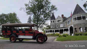 Steam machines chug along at this antique museum