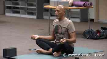 Black Men Seek Physical, Mental Health Strength Through Yoga in Miami