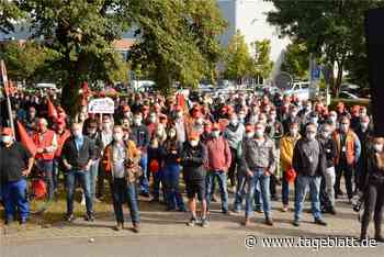 Airbus-Warnstreik in Stade: Politiker zeigen sich solidarisch mit Belegschaft - Landkreis Stade - Tageblatt-online