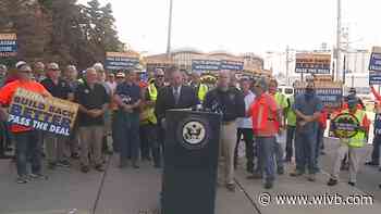 Higgins calls on colleagues to pass Infrastructure bill in Washington