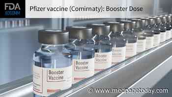 FDA Panel Backs Pfizer Booster for Select Groups