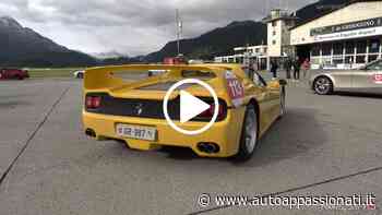 Una rara Ferrari F50 Giallo Modena fa sentire di che pasta è fatta [VIDEO] - Autoappassionati.it