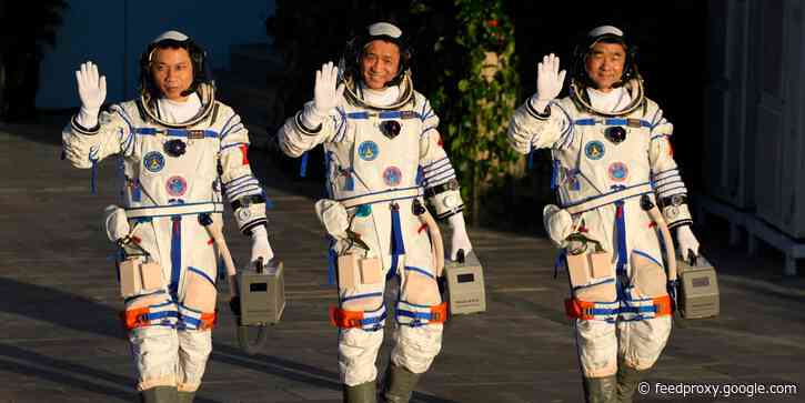 3 Chinese astronauts have returned from a record-breaking visit to China's new space station