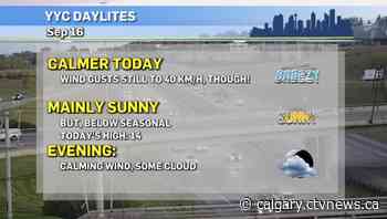 Calgary weather for Thursday, Sept. 16 | CTV News - CTV News Calgary