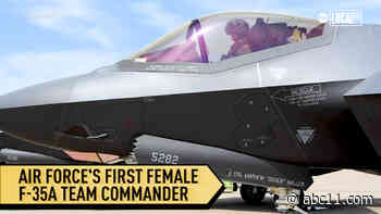 Meet the Air Force's first female F-35A demo team commander