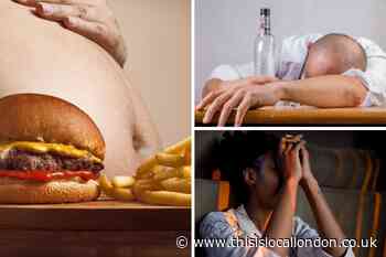 Essex's high rates of obesity, suicide and alcohol abuse