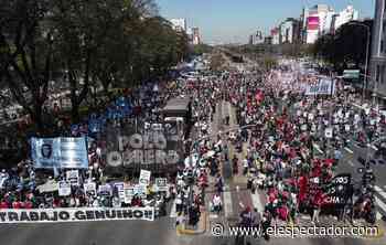 Argentinos protestan en Buenos Aires exigiendo mejoras económicas al Gobierno - El Espectador